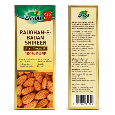 ZANDU RAUGHAN-E- BADAM SHIREEN - 50ml